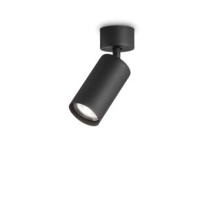 IDEAL LUX Φωτιστικό Οροφής DYNAMITE 1xGU10 Μαύρου Χρώματος – 231471
