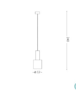 IDEAL LUX HOLLY SP1 BIANCO – 231556