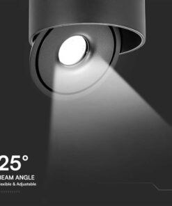 Φωτιστικό Οροφής COB 20W 3 σε 1 CCT Μαύρου Χρώματος V-TAC – 23156