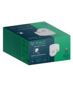 Φωτιστικό Οροφής COB 28W 3 σε 1 CCT Λευκού Χρώματος V-TAC – 23157