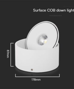 Φωτιστικό Οροφής COB 28W 3 σε 1 CCT Λευκού Χρώματος V-TAC – 23157