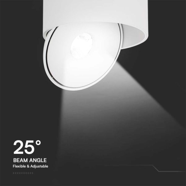 Φωτιστικό Οροφής COB 28W 3 σε 1 CCT Λευκού Χρώματος V-TAC – 23157