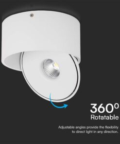 Φωτιστικό Οροφής COB 28W 3 σε 1 CCT Λευκού Χρώματος V-TAC – 23157