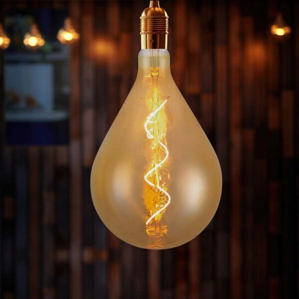 Λάμπα LED E27 4W 2700K amber cover  V-TAC – 23166