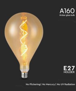 Λάμπα LED E27 4W 2700K amber cover V-TAC – 23166