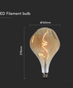 Λάμπα LED E27 4W θερμό λευκό 2700K V-TAC – 23168