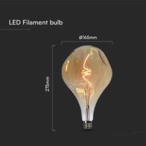 Λάμπα LED E27 4W θερμό λευκό 2700K V-TAC – 23168