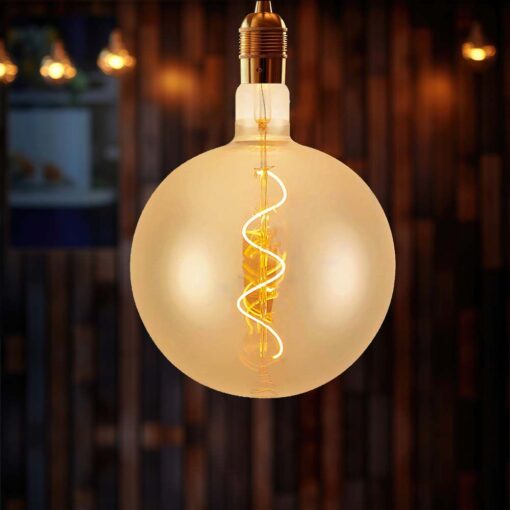 Λάμπα LED E27 4W 2700K amber cover  V-TAC – 23169