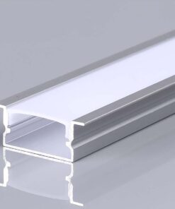 Χωνευτό προφίλ αλουμινίου για ταινίες LED 2000x20x10mm V-TAC – 23175