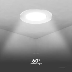 Χωνευτό Φωτιστικό Οροφής LED Samsung SMD 7W 3000K V-TAC – 23182