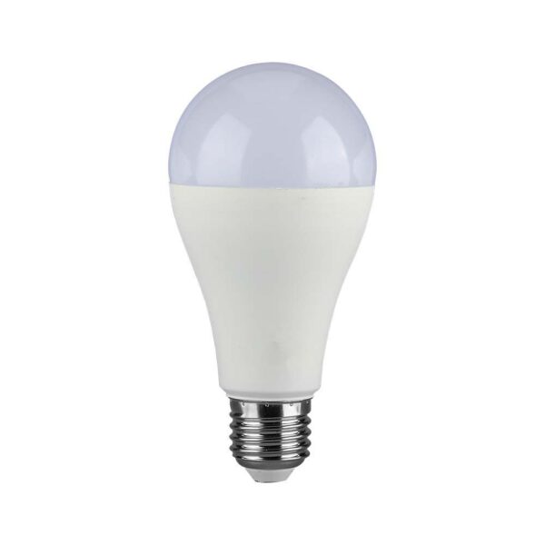 LED Λάμπα E27 A65 17W V-TAC PRO Samsung Chip 200° 1710lm Θερμό Λευκό 3000K – 23687