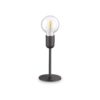 IDEAL LUX Επιτραπέζιο Φωτιστικό MICROPHONE 1xE27 Μαύρου Χρώματος – 232485