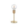 IDEAL LUX Επιτραπέζιο Φωτιστικό MICROPHONE 1xE27 Χρυσού Χρώματος – 232546