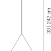 IDEAL LUX A-LINE SP1 D30 BIANCO – 232720