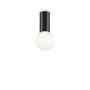 IDEAL LUX Φωτιστικό Οροφής PETIT 1xE27 Μαύρου Χρώματος – 232980