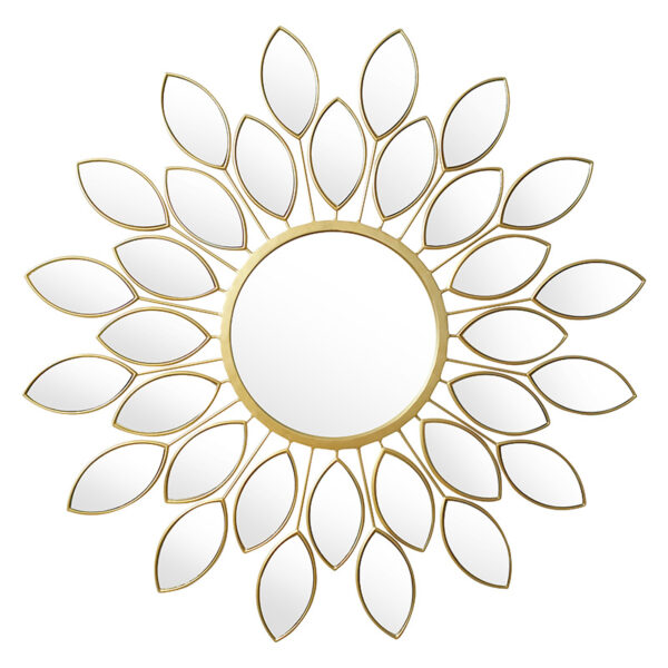 Mirror Flower pakoworld golden 83×2.5x83cm 233-000002