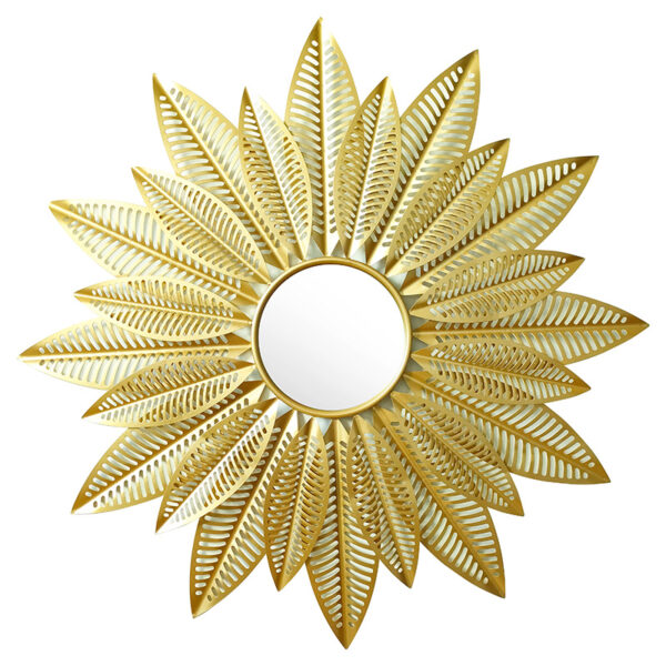 Mirror Leaf pakoworld golden 94x6x94cm 233-000003