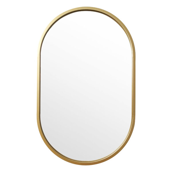 Mirror Ellipse pakoworld golden 50x2x80cm 233-000013