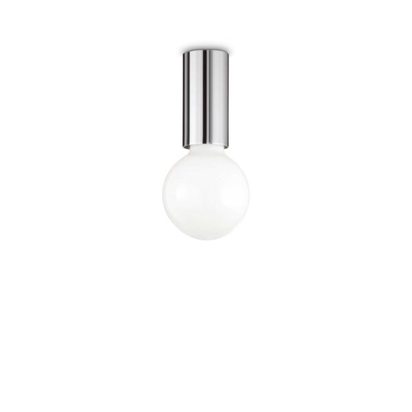 IDEAL LUX Φωτιστικό Οροφής PETIT 1xE27 Χρωμίου – 233017