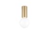 IDEAL LUX Φωτιστικό Οροφής PETIT 1xE27 Χρυσού Χρώματος – 233031