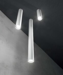 IDEAL LUX Φωτιστικό Οροφής LOOK 1xGU10 Μαύρου Χρώματος – 233062