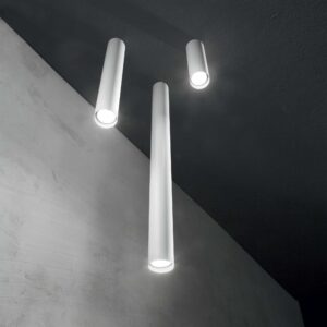 IDEAL LUX Φωτιστικό Οροφής LOOK 1xGU10 Μαύρου Χρώματος – 233062