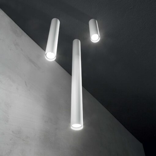 IDEAL LUX Φωτιστικό Οροφής LOOK 1xGU10 Μαύρου Χρώματος – 233192