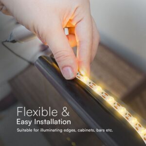 LED Ταινία 16.5W 24V V-TAC 1320lm/m Θερμό 3000K 5m – 23334