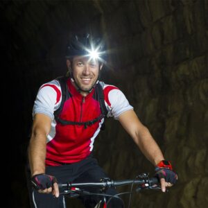 Φακός Κεφαλής Επαναφορτιζόμενος LED 3W RGBW IP44 Μαύρος V-TAC – 23339VT