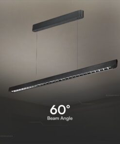 Κρεμαστό Γραμμικό Φωτιστικό LED 36W Μαύρο CCT V-TAC – 23341VT