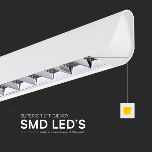 Κρεμαστό Γραμμικό Φωτιστικό LED 36W Χρυσό CCT Λευκό V-TAC – 23342VT
