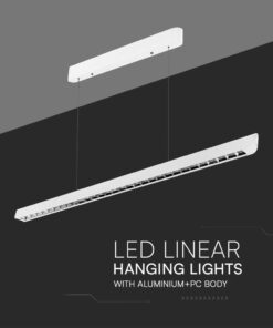Κρεμαστό Γραμμικό Φωτιστικό LED 36W Χρυσό CCT Λευκό V-TAC – 23342VT