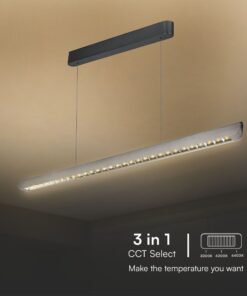 Κρεμαστό Γραμμικό Φωτιστικό LED 36W Χρυσό CCT Γκρι Ματ V-TAC – 23343VT