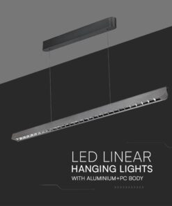 Κρεμαστό Γραμμικό Φωτιστικό LED 36W Χρυσό CCT Γκρι Ματ V-TAC – 23343VT