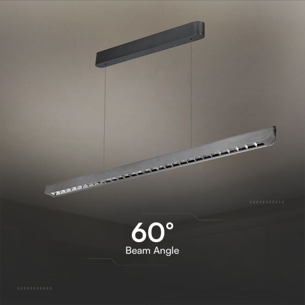Κρεμαστό Γραμμικό Φωτιστικό LED 36W Χρυσό CCT Γκρι Ματ V-TAC – 23343VT