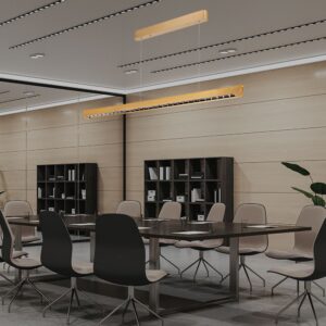 Κρεμαστό Γραμμικό Φωτιστικό LED 36W Χρυσό CCT V-TAC – 23344VT