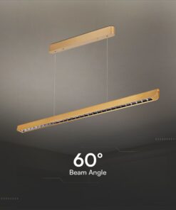 Κρεμαστό Γραμμικό Φωτιστικό LED 36W Χρυσό CCT V-TAC – 23344VT