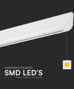 Κρεμαστό Γραμμικό Φωτιστικό LED 36W Χρυσό CCT Λευκό με Οπάλ Διαχύτη V-TAC – 23346VT