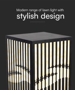 Φωτιστικό Κήπου Δαπέδου E27 Μαύρο IP65 V-TAC – 23353