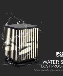 Φωτιστικό Κήπου Δαπέδου E27 Μαύρο IP65 V-TAC – 23353