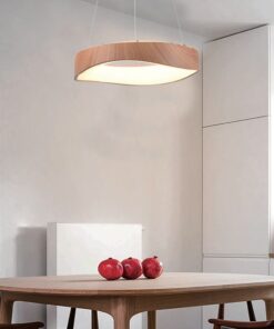 Κρεμαστό Φωτιστικό LED Designer 18W σε Απόχρωση Ξύλου D400 3000K V-TAC – 23363