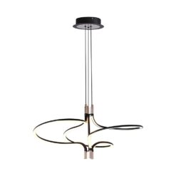 Κρεμαστό Φωτιστικό LED Designer 30W με Χρυσό+Μαύρο σώμα 3000K V-TAC – 23370