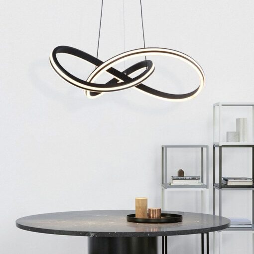 Κρεμαστό Φωτιστικό LED Designer 40W Μαύρο+Λευκό Σώμα CCT D600 V-TAC – 23373