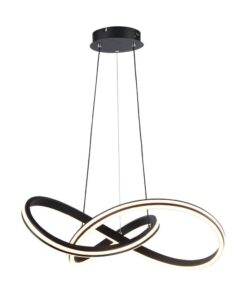 Κρεμαστό Φωτιστικό LED Designer 40W Μαύρο+Λευκό Σώμα CCT D600 V-TAC – 23373