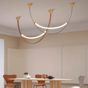 LED Designer Κρεμαστό Φωτιστικό Οροφής 12W με Καφέ + Μαύρο Σώμα 3000K V-TAC – 23375