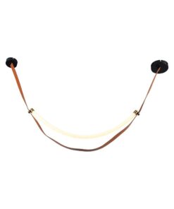 LED Designer Κρεμαστό Φωτιστικό Οροφής 12W με Καφέ + Μαύρο Σώμα 3000K V-TAC – 23375