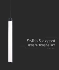 Designer Κρεμαστό Γραμμικό Φωτιστικό 5W LED Μαύρο 3000K V-TAC – 23381