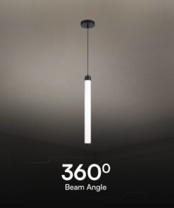 Designer Κρεμαστό Γραμμικό Φωτιστικό 5W LED Μαύρο 3000K V-TAC – 23381