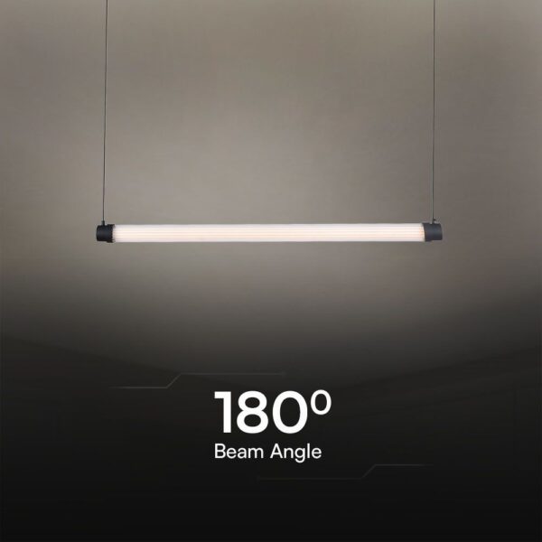 Designer Κρεμαστό Γραμμικό Φωτιστικό 10W LED Μαύρο 3000K V-TAC – 23382
