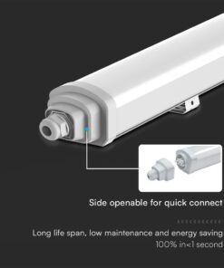 LED Αδιάβροχο IP65 Φωτστικό Samsung Chip 600mm 18W 4000K 2160lm Quick Connection V-TAC – 23391